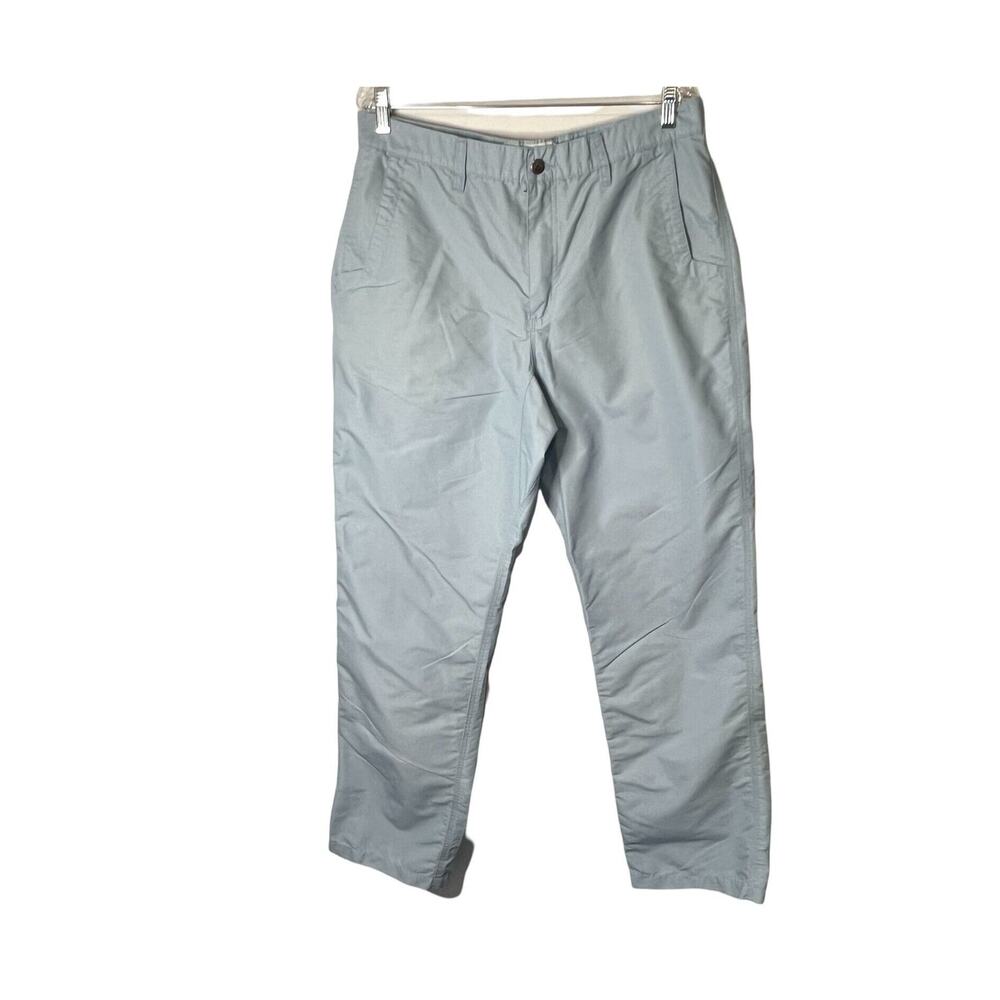 Mountain Khakis Outdoor Pants Mens 36W Blue Action Gussett Straight Leg Pockets